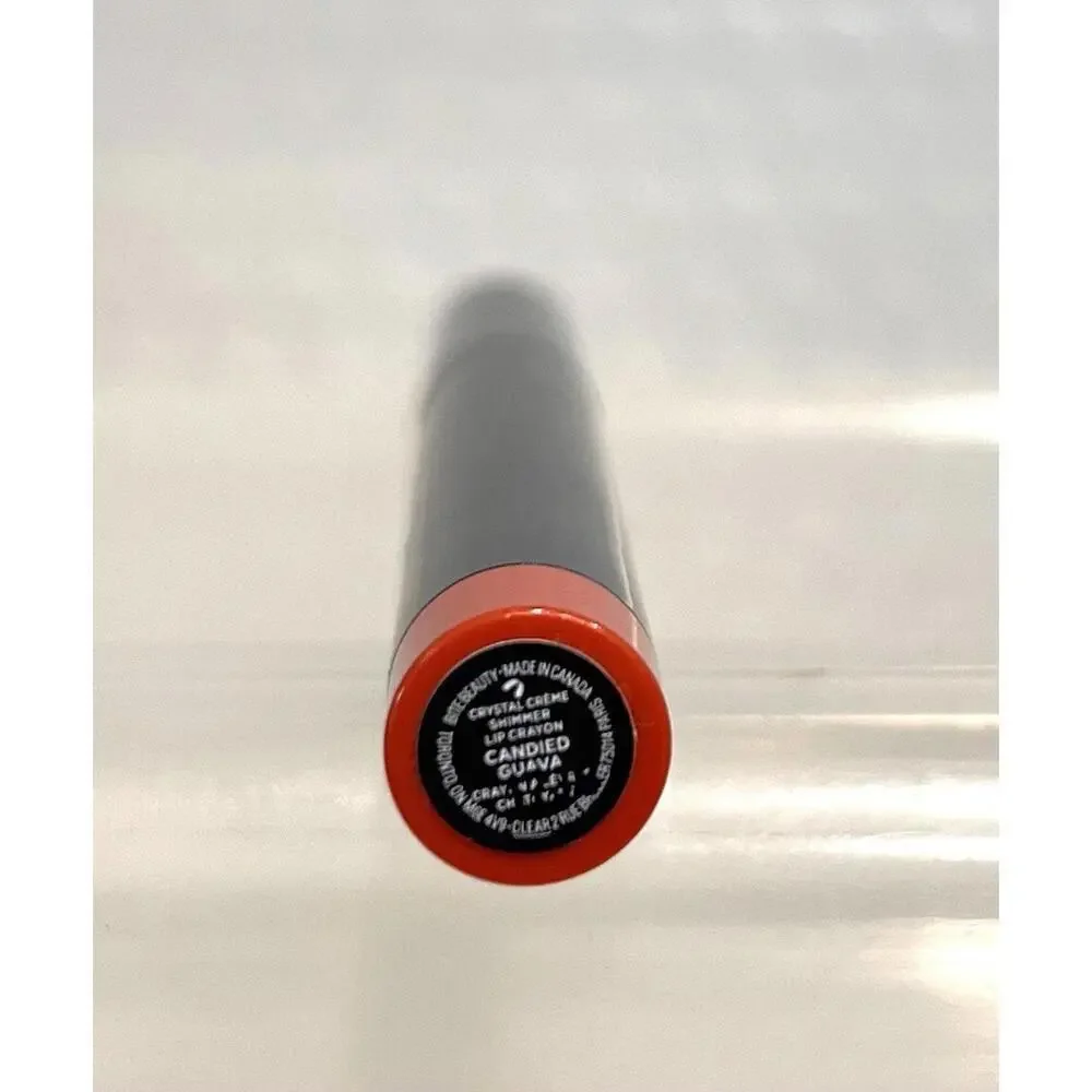 BITE Beauty Crystal Creme Shimmer Lip Crayon Candied Guava‎ ~ Rare DEFECT
